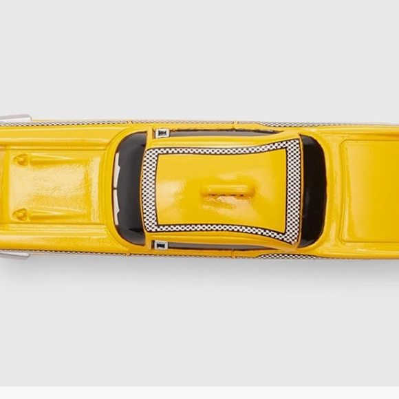 Coach Yellow Taxi Cab Keyring Bag Charm Accessory NEW with tags - Picture 4 of 5